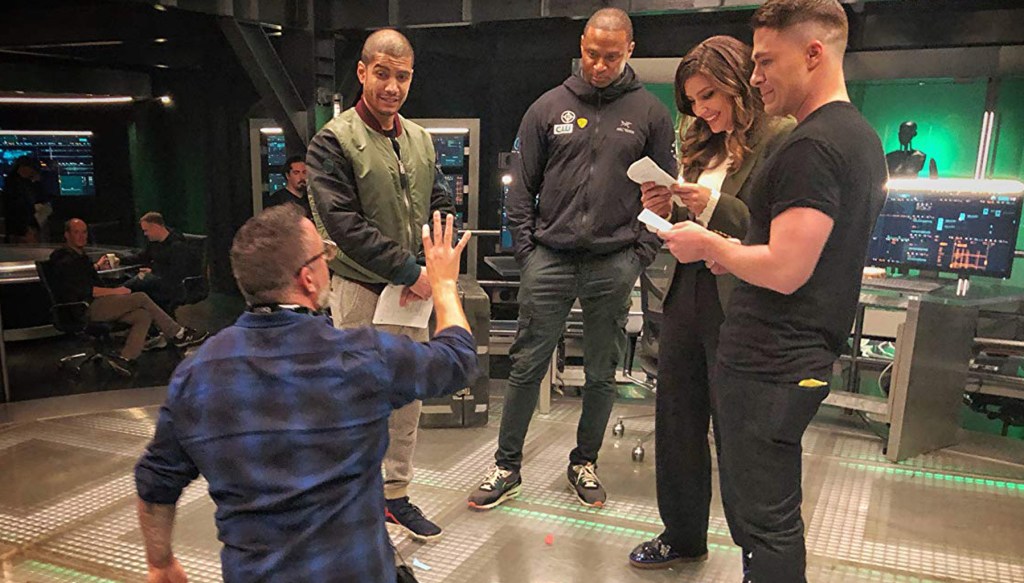 James Bamford Directs the Arrow Cast