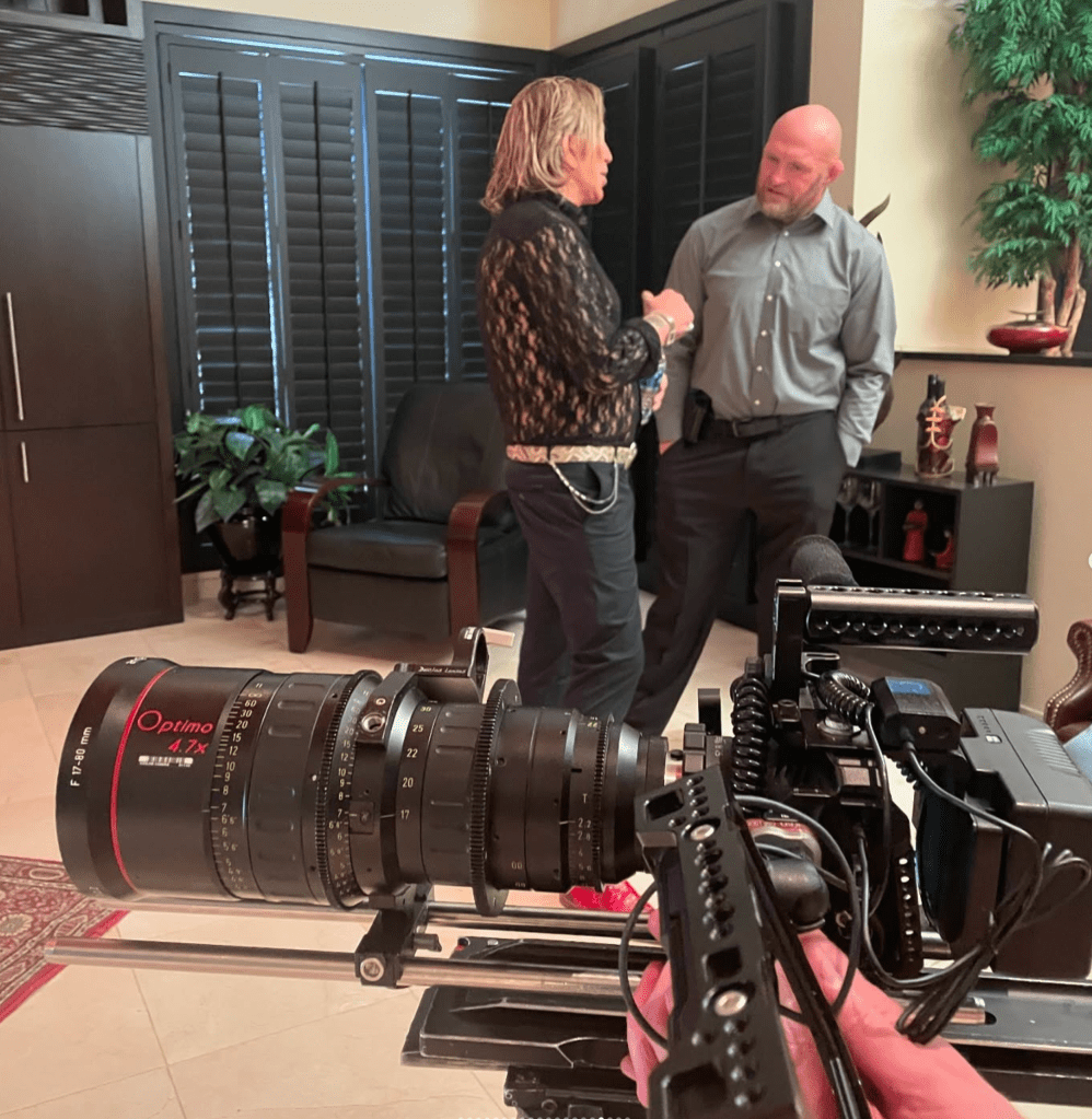 Mickey Rourke and Keith Jardine